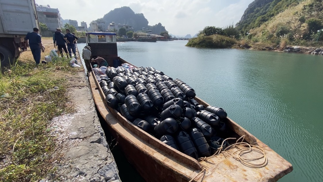 Phao nuôi hàu HDPE siêu thân thiện với môi trường 